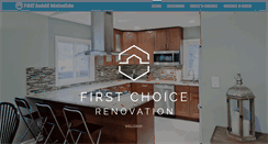 Desktop Screenshot of firstchoicerenovation.com